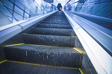 Image showing escalator  