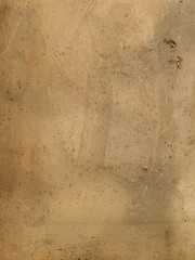 Image showing Grungy old paper - 19th century - stained and deriorating