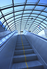 Image showing escalator  