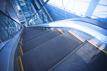 Image showing escalator  