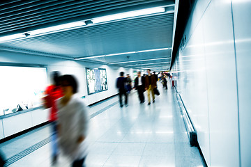 Image showing subway station