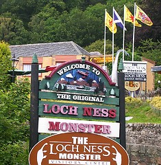 Image showing Lochness and its monster