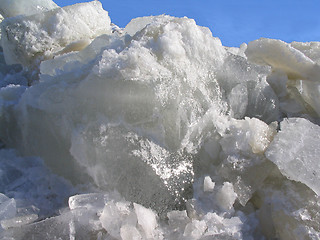 Image showing Ice mountain