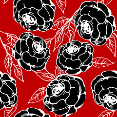 Image showing Roses pattern