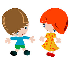 Image showing Boy and girl 