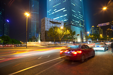 Image showing night view of shanghai