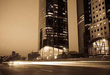 Image showing night view of shanghai