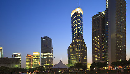 Image showing night view of shanghai