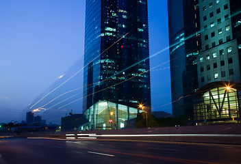 Image showing night view of shanghai