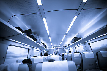 Image showing interior of train