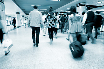 Image showing subway station