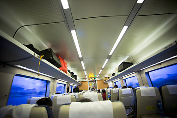 Image showing interior of train