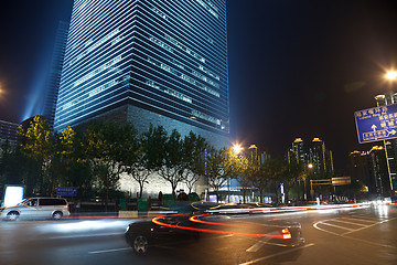 Image showing night view of shanghai