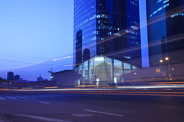 Image showing night view of shanghai