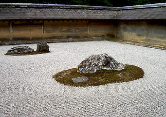 Image showing Rock garden