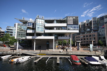 Image showing Apartments at the seaside