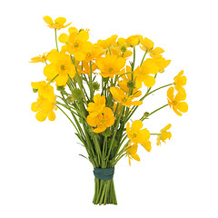 Image showing Buttercup Flower Posy