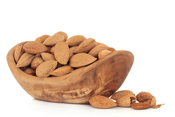 Image showing Almonds  