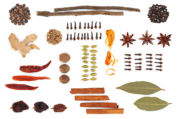 Image showing Spice and Herb Selection