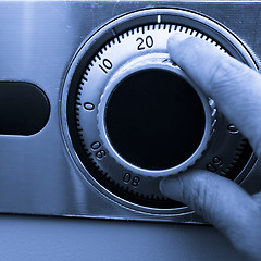 Image showing steel safe