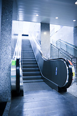 Image showing escalator  