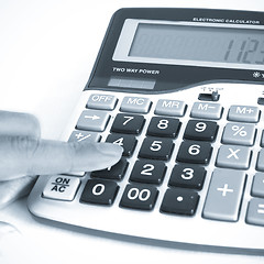 Image showing calculator 