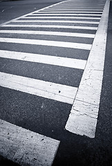 Image showing zebra crossing