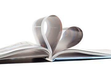 Image showing Heart in book