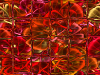 Image showing abstraction glass background