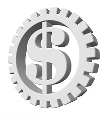 Image showing dollar gear