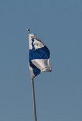 Image showing Finish flag