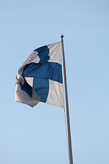 Image showing Finish flag