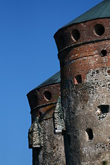Image showing Detail of a castle