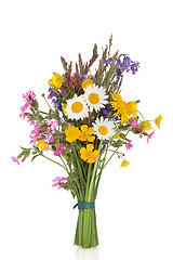 Image showing Wild Flower Posy