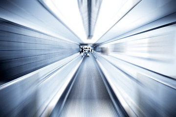 Image showing interior of airport