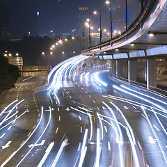 Image showing light trails