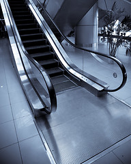 Image showing interior of airport