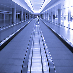 Image showing escalator  