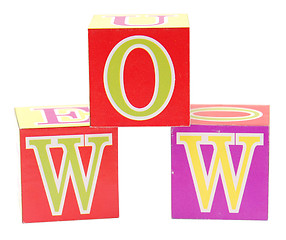 Image showing alphabet block