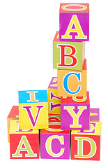 Image showing alphabet blocks