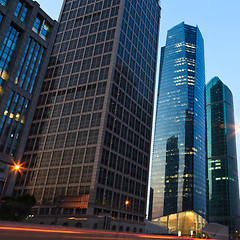 Image showing light trails