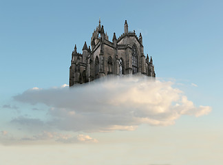 Image showing Dream castle in air