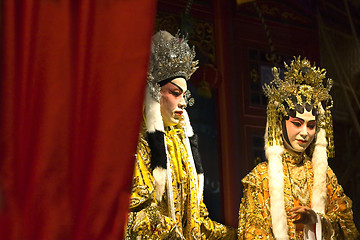 Image showing chinese opera dummy 