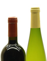 Image showing Wine bottles