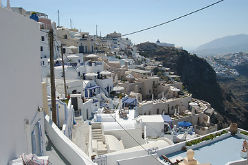 Image showing Santorini by day