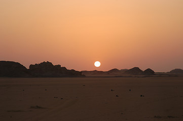 Image showing Desert sun