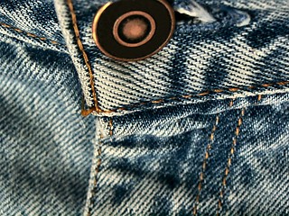 Image showing Jeans detail