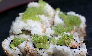 Image showing sushi california roll