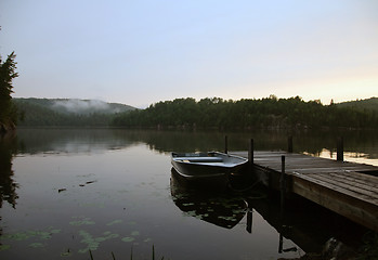 Image showing Fishing lake