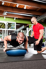 Image showing Personal training